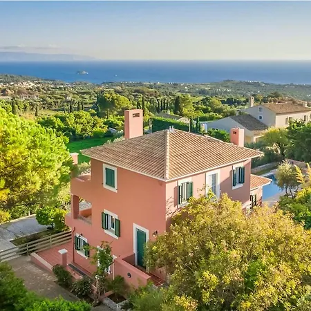 Superb Kefalonia 4 Bedrooms Froso Stunning Sea Views Sunny Roof Terrace Lakithras Villa Fokata