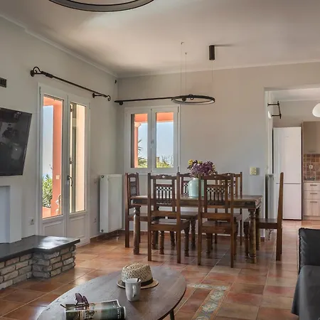 Superb Kefalonia 4 Bedrooms Froso Stunning Sea Views Sunny Roof Terrace Lakithras * Fokata