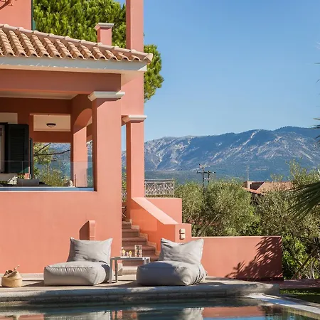 Villa Superb Kefalonia 4 Bedrooms Froso Stunning Sea Views Sunny Roof Terrace Lakithras Fokata