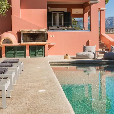 Villa Superb Kefalonia 4 Bedrooms Froso Stunning Sea Views Sunny Roof Terrace Lakithras *