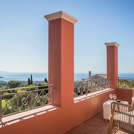 Villa Superb Kefalonia 4 Bedrooms Froso Stunning Sea Views Sunny Roof Terrace Lakithras Fokata